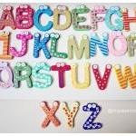 26pcs colorful wood alphabet letter..