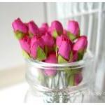 Mulberry Paper Mini Rose Buds Flower / Pack