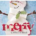 Merry Christmas Snowman Card