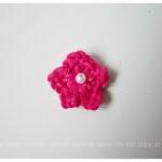 Mini Crochet Flower Single Layer For Scrap..