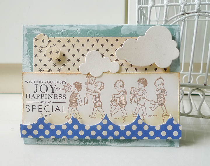 Wishing You Joy Handmade Card