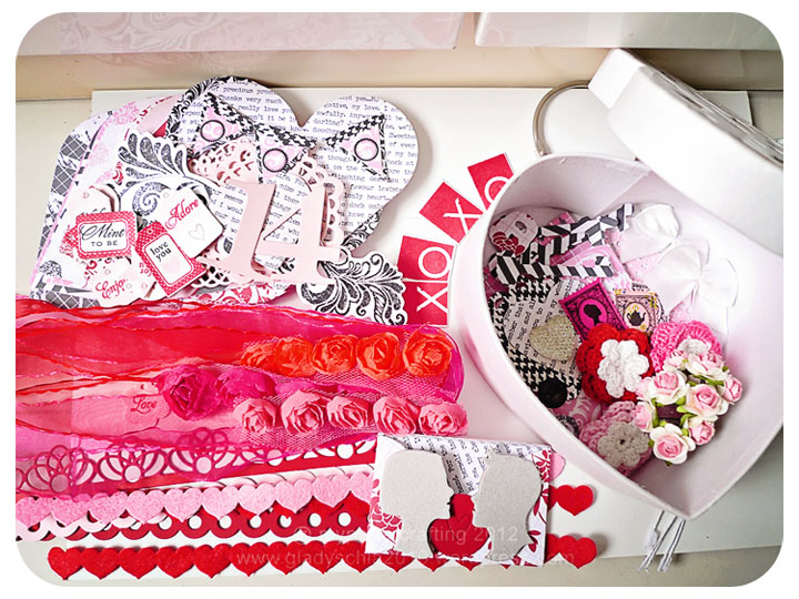 Valentine kit 2012 - Heartshape in a box 