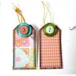 Tags Colorful Crate Paper For Scrap Booking / Card..